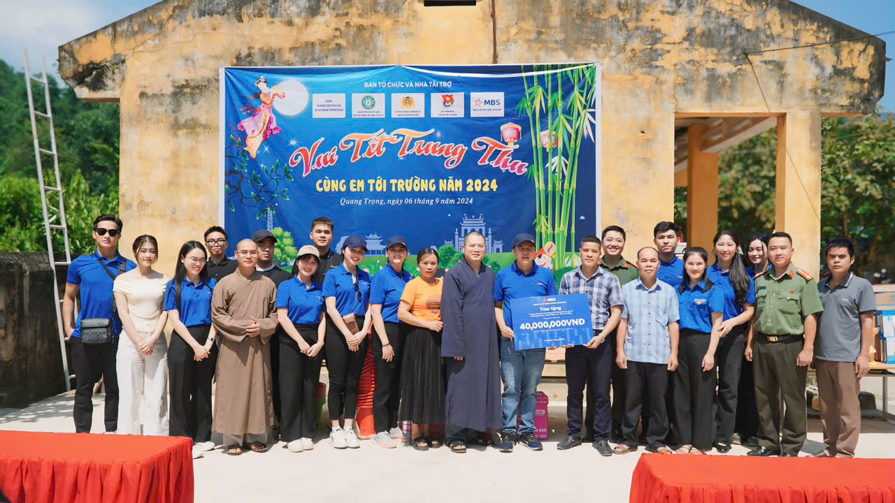 MBS lan tỏa yêu thương qua chương trình từ thiện “Vui Tết Trung Thu, cùng em đến trường” tại Cao Bằng