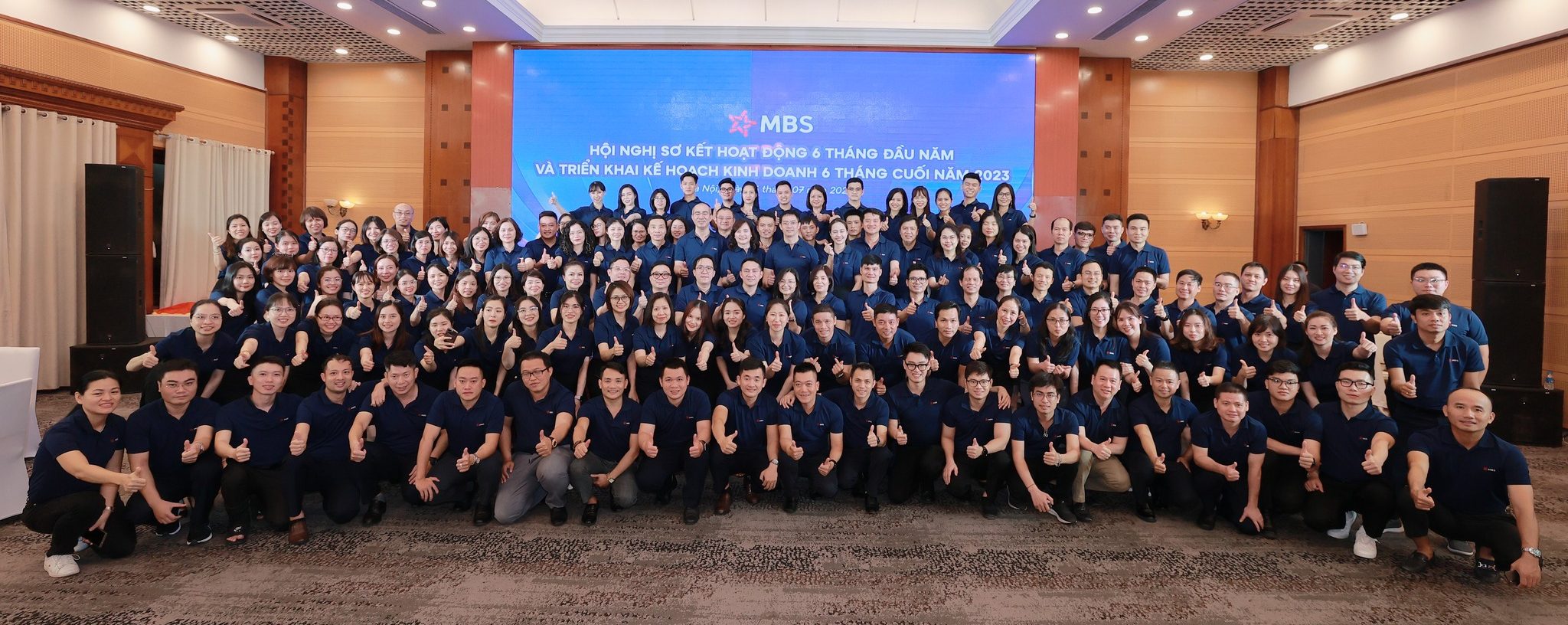 MBS successfully held the mid-year business review conference and launched the business plan for the second half of 2023