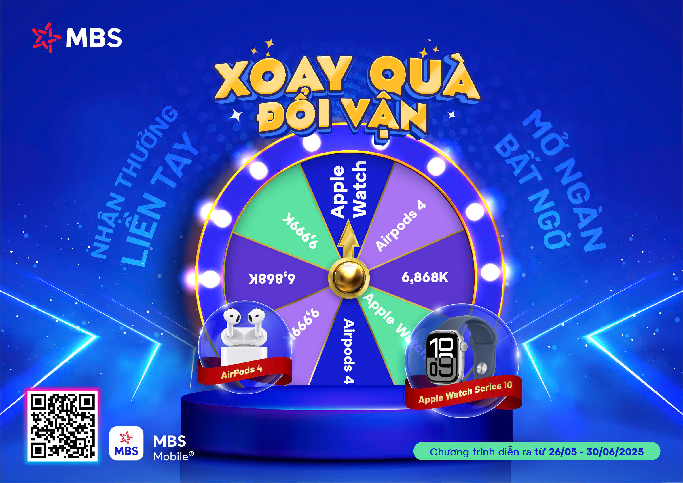 CHƯƠNG TRÌNH MINI GAME – XOAY QUÀ, ĐỔI VẬN