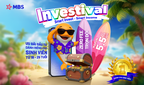 MBS khởi động chương trình ưu đãi “Investival 2025” dành riêng cho sinh viên