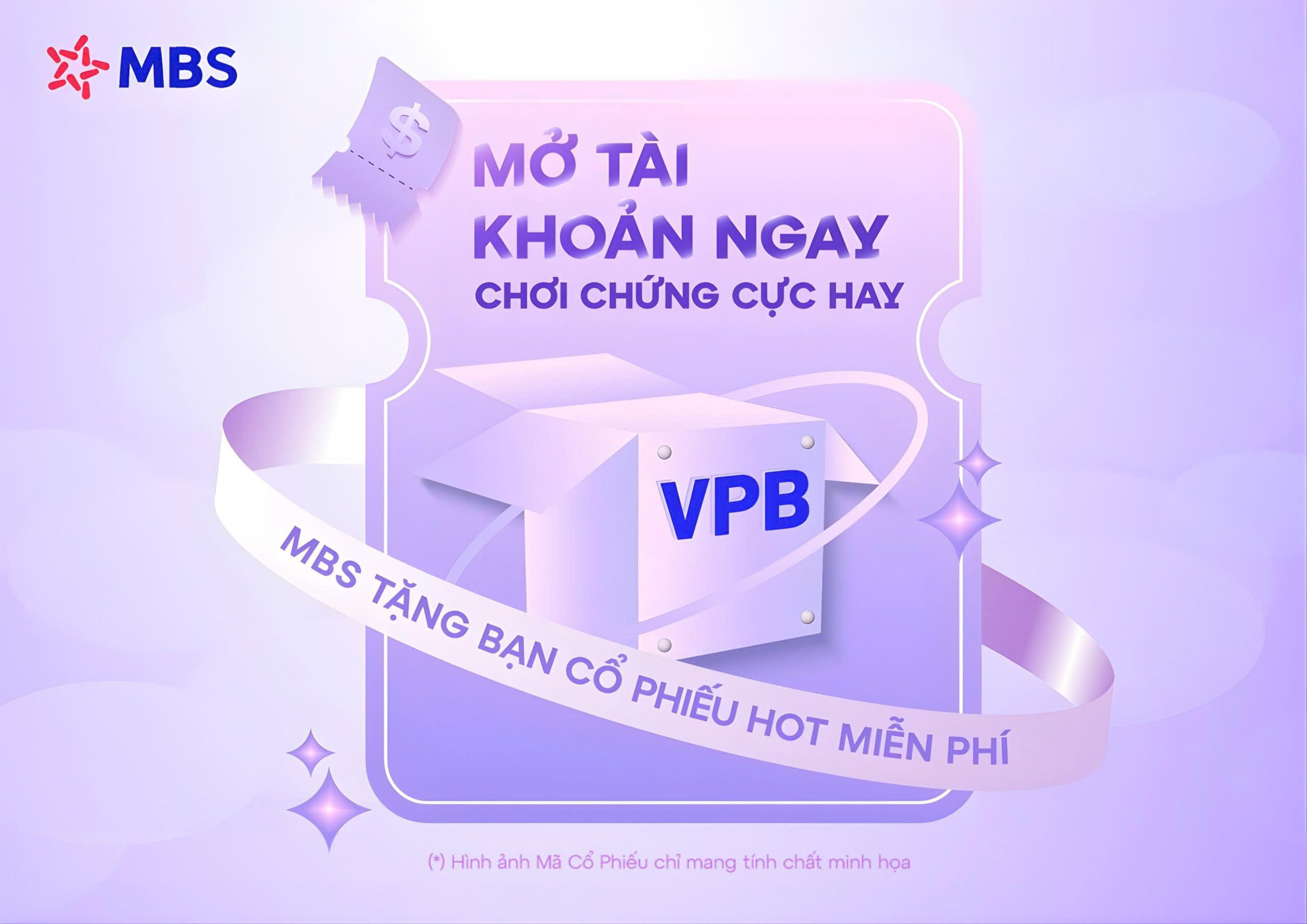 MBS thông báo triển khai Chương trình ưu đãi Nhận cổ phiếu ngay, chơi chứng cực hay