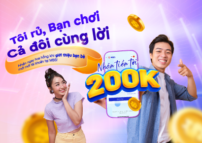 MBS triển khai chương trình “Tôi rủ, bạn chơi – Cả đôi cùng lời”